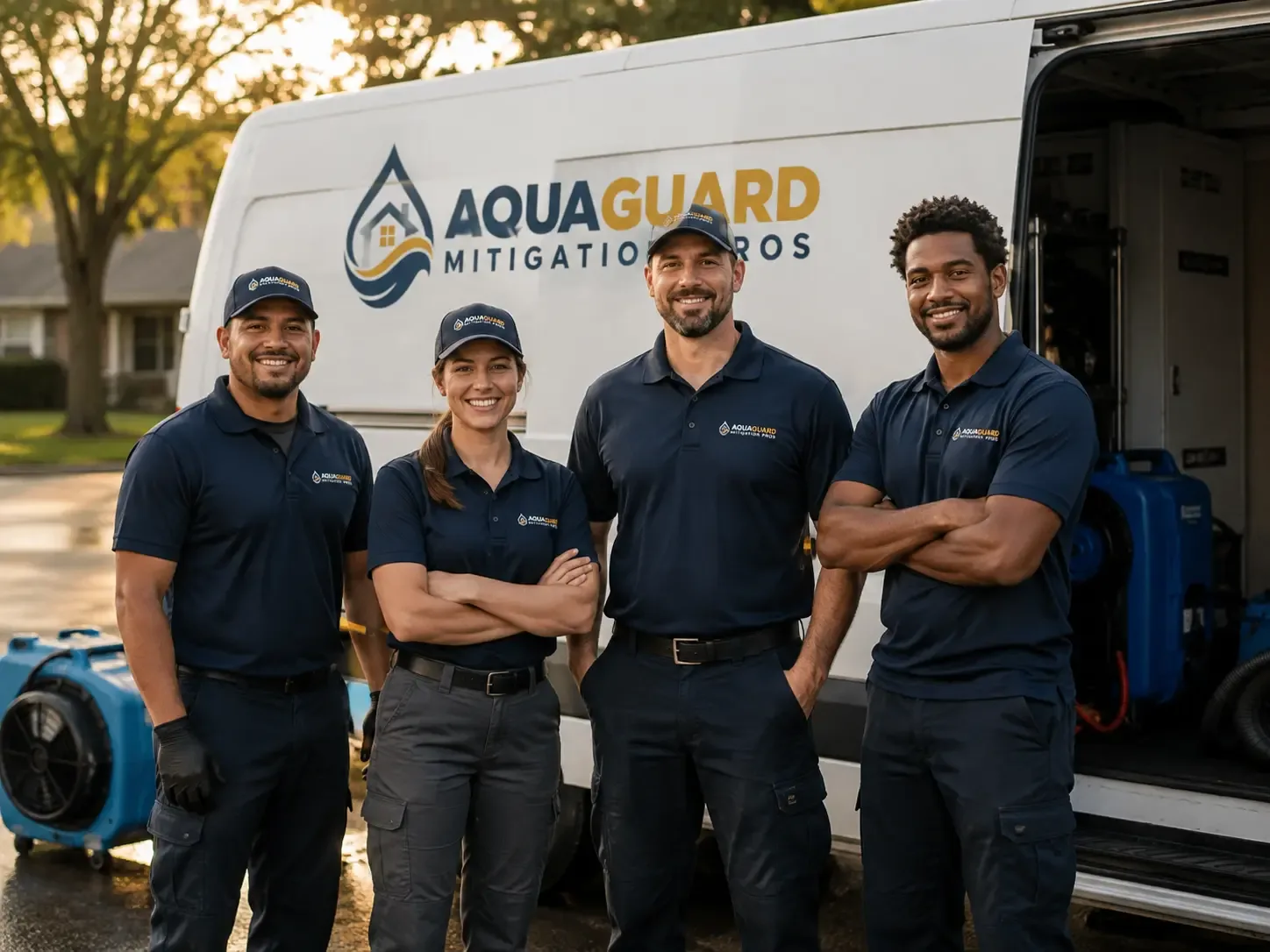 Water Damage Mitigation company in Pollocksville, NC